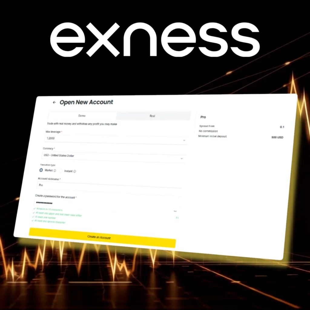 Exness Account Types