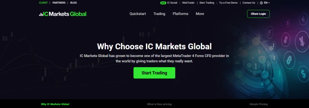 IC Markets banner